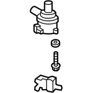 GM 23463177 Auxiliary Water Pump Assembly
