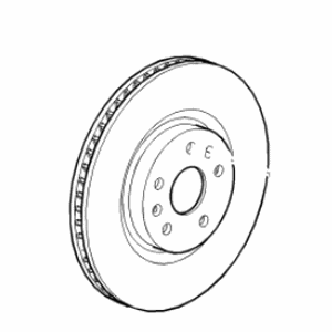 GM 84714265 Rotor Assembly, Front Brk