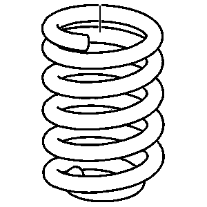 GM 22845797 Front Coil Spring