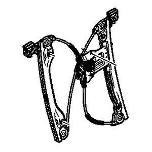 GM 95226745 Front Side Door Window Regulator