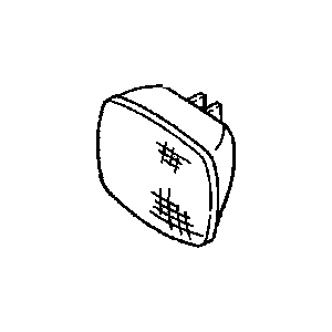 GM 5968098 Capsule / Headlamp / Fog Lamp Headlamp