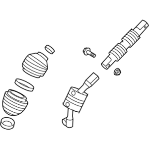 GM 19420042 SHAFT ASM,S/GR CPLG<see guide bfo></see>