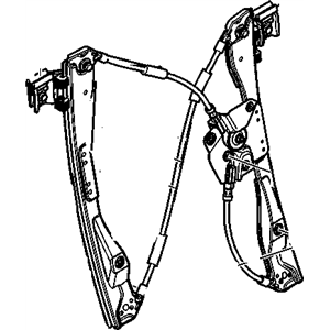 GM 25943967 Front Side Door Window Regulator