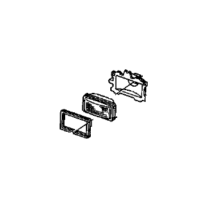 GM 16518159 Headlamp Capsule Assembly (Low Beam)