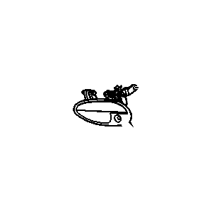 GM 10439372 Handle Assembly, Front Side Door Outside