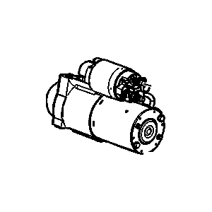 GM 89017847 Starter Asm, (Remanufacture) (Pg260H)