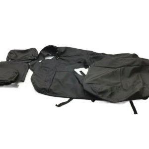 GM Rear Split Bench Seat Cover Set in Ebony 19156134