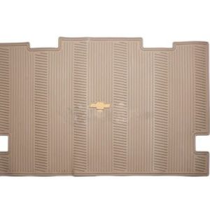 GM Floor Mats - Cargo Area Premium All Weather, Note:Bowtie Logo, Cashmere 19166808