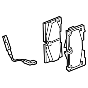 GM 85663434 Front Disc Brake Pad