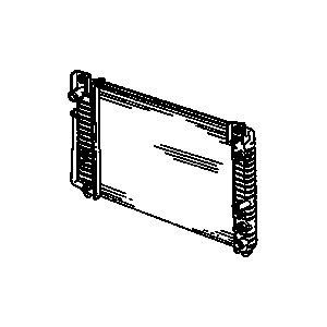 GM 89019156 Radiator Assembly