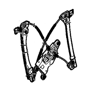 GM 22803199 Front Side Door Window Regulator Assembly