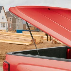 GM Short Box One-Piece Hard Tonneau Cover by UnderCover? in Cardinal Red 19353001