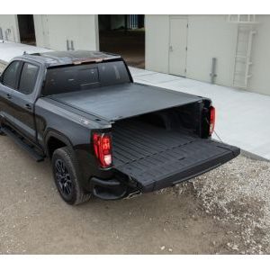 GM Short Bed Hard Rolling Tonneau Cover in Black by REV? 19434543
