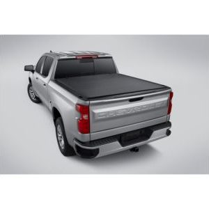 GM Standard Bed Soft Roll-Up Tonneau Cover with Chevrolet Bowtie Logo 85120311