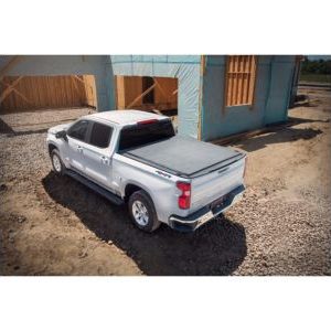 GM Standard Bed Soft Roll-Up Tonneau Cover with Chevrolet Bowtie Logo 85120315