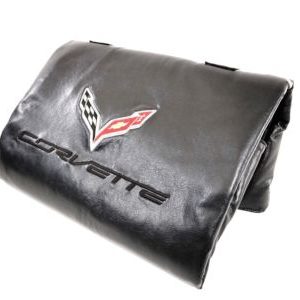 GM Removable Roof Panel Storage Bag in Black with Crossed Flags Logo 23148691