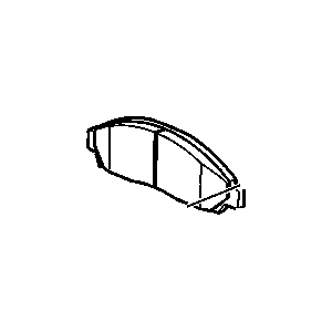 GM 19421474 PAD KIT,FRT DISC BRK