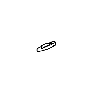 GM 84053444 Handle Assembly, Front Side Door Outside *Black