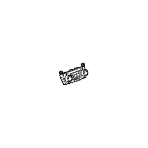 GM 95146202 Heater & Air Conditioner Control Assembly