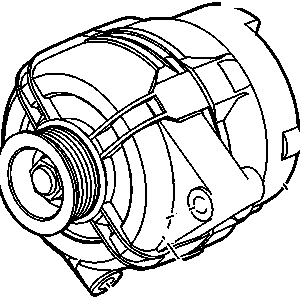 GM 25808702 GENERATOR Assembly