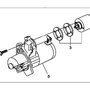 GM 12617229 Starter Asm