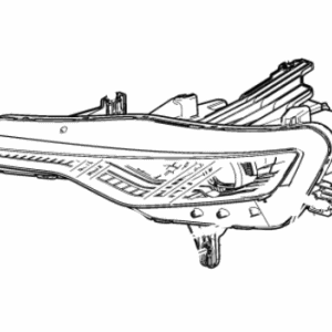 GM 84529724 Front Headlight Assembly