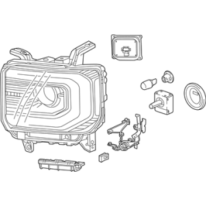 GM 84568273 Headlamp Assembly, Front