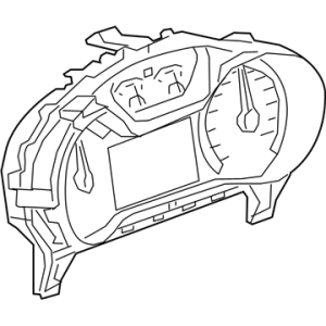 GM 39082370 Instrument Cluster Assembly *Black