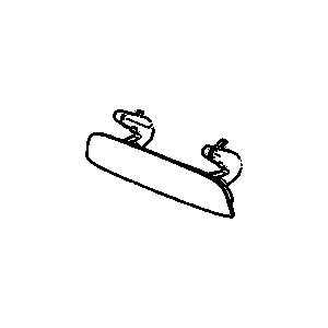 GM 88980651 Handle Kit,Lift Gate Outside