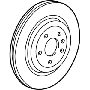 GM 84951567 Rotor, Rear Brk
