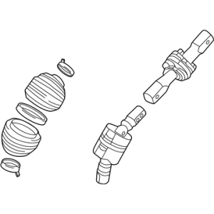 GM 84321748 Intermediate Steering Shaft Assembly