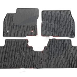 GM First- and Second-Row Premium All-Weather Floor Mats in Jet Black with Bolt EV Script 42333257