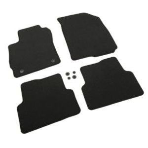 GM First- and Second-Row Carpeted Floor Mats in Jet Black with Z-Spec Logo 42556024