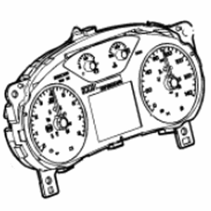 GM 84624947 Cluster Assembly, Inst