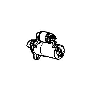 GM 89017557 Starter, (Remanufacture)