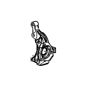 GM 25816686 Steering Knuckle (Machining)