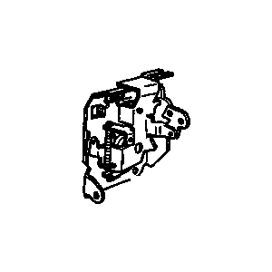 GM 20791792 Front Side Door Lock Assembly