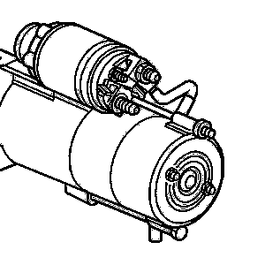 GM 89017412 Starter, (Remanufacture)