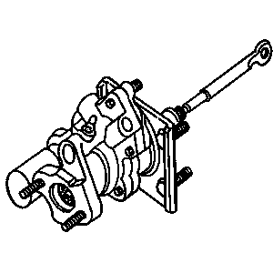 GM 93804442 Power Brake Booster ASSEMBLY