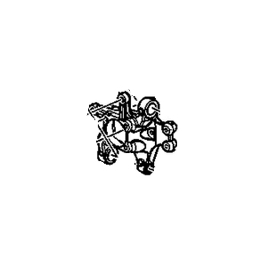 GM 23343507 Rear Suspension Knuckle Assembly