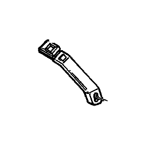 GM 12520416 Passenger Seat Belt Kit(Buckle Side) Gray