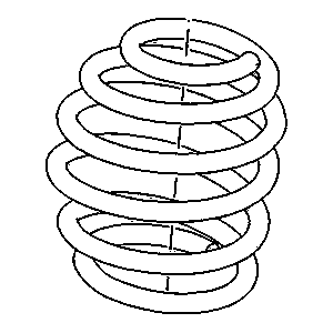 GM 22894952 Front Coil Spring