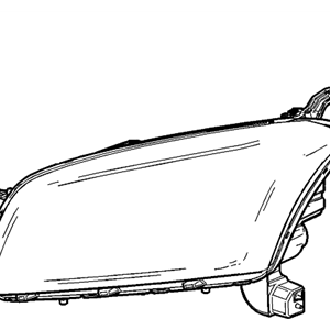 GM 42435940 Headlamp Assembly