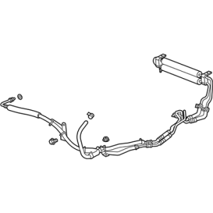 GM 19435256 PIPE ASM,P/S FLUID CLG<see guide bfo></see>