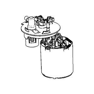 GM 13592647 Fuel Tank Fuel Pump Module Kit (W/O Fuel Level Sensor)
