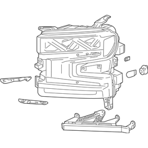 GM 85567927 HEADLAMP ASM-FRT