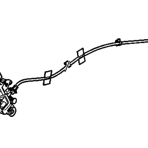 GM 22865518 Rear Side Door Lock