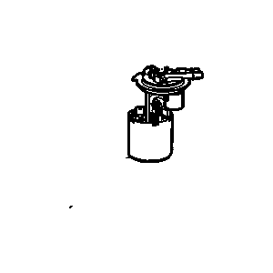 GM 19256352 Fuel Tank Fuel Pump Module Kit (W/O Fuel Level Sensor)