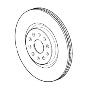GM 23429536 Rotor, Rear Brk