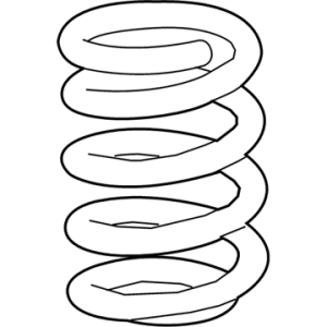 GM 84475061 Spring, Front Coil